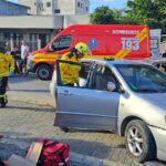COLISÃO LATERAL DEIXA VÍTIMA PRESA EM FERRAGENS EM ITAPEMA
