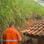 Defesa Civil de Porto Belo anuncia conclusão do projeto para muro de contenção aos fundos de escola no bairro Araçá