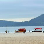 Corpo é encontrado boiando no mar em Balneário Camboriú